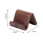 Walnut Phone Stand