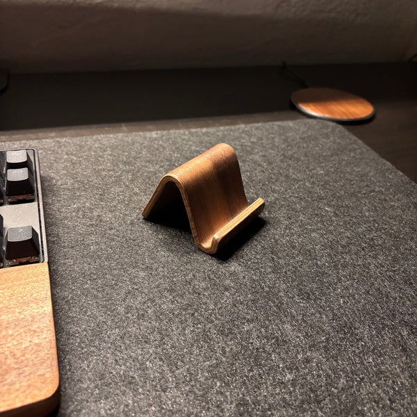 Walnut Phone Stand